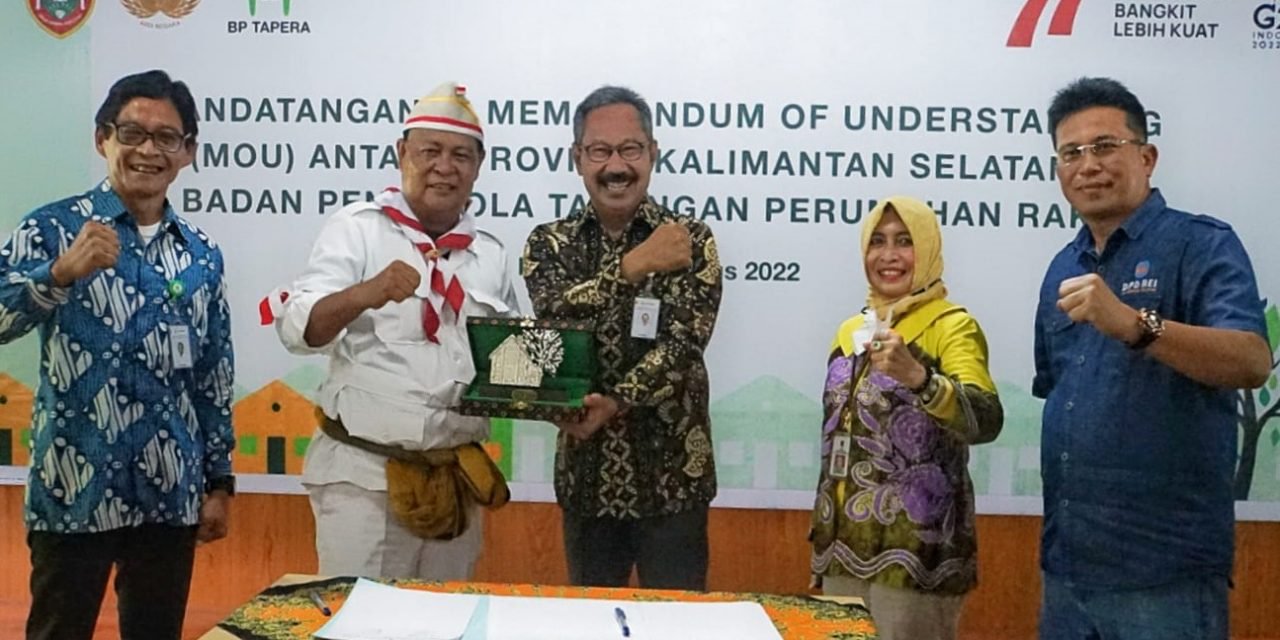 BP Tapera Bersama Pemprov Kalsel Jajaki Pilot Project Pemetaan Supply & Demand Kebutuhan Hunian
