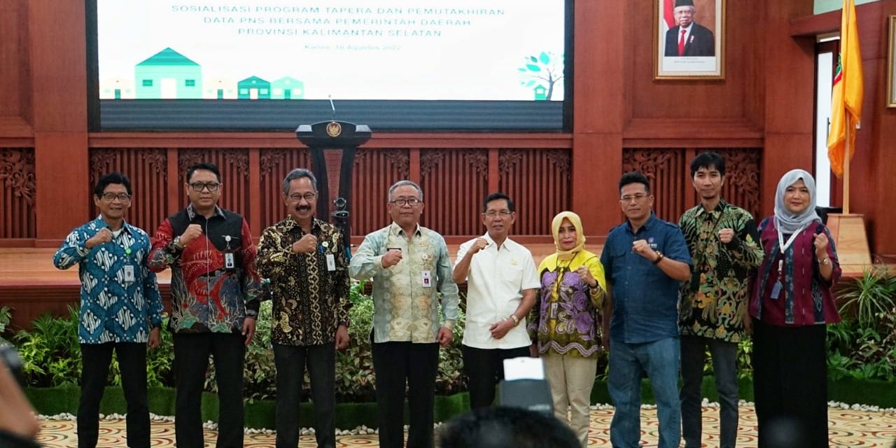 Dorong Kesejahteraan PNS dalam Hal Hunian, BP Tapera Lakukan Sosialisasi Kepesertaan  Tapera di Pemerintah Provinsi Kalimantan Selatan