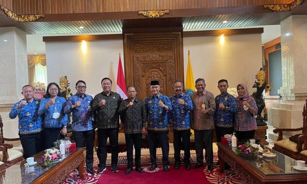 Komisioner BP Tapera Silaturahmi Bersama Gubernur Bali