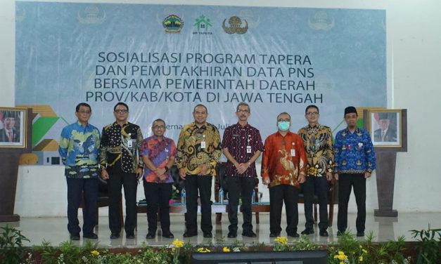 Provinsi Jawa Tengah Menargetkan Migrasi Data PNS Bapertarum ke BP Tapera Dapat Selesai 100% di Tahun 2022
