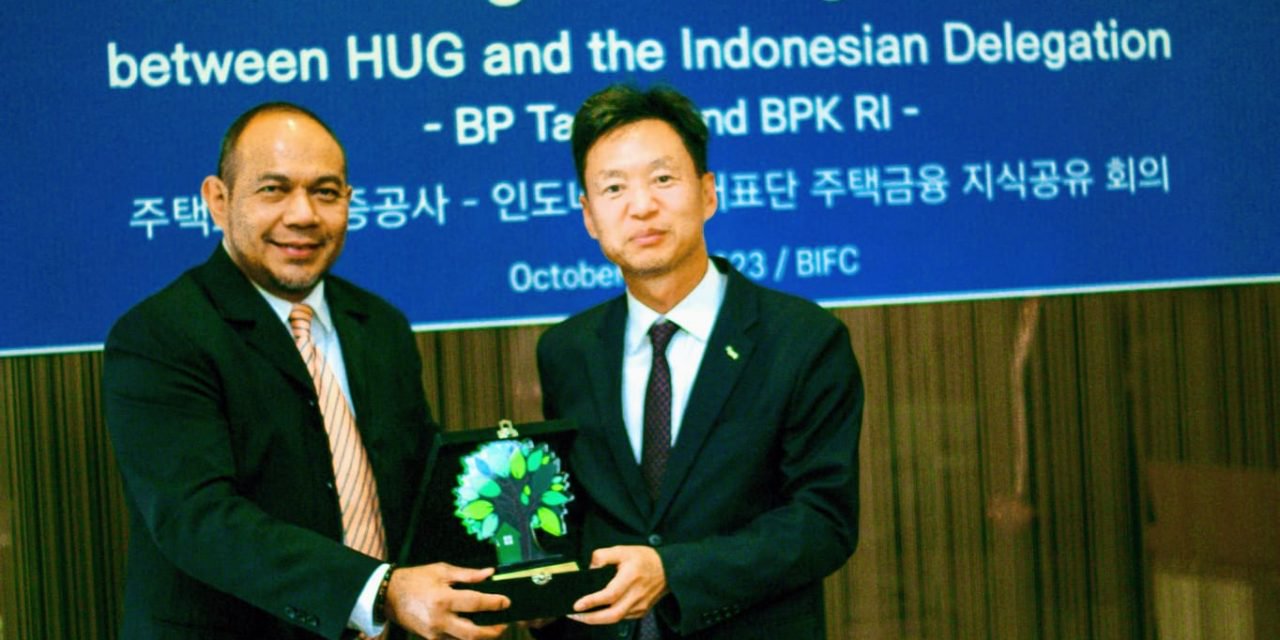 BP Tapera Benchmark Program Pembiayaan Perumahan G2G dengan Republik Korea